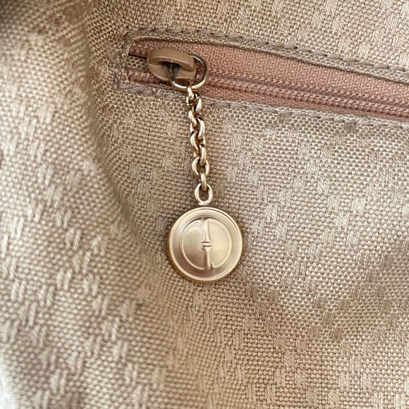 Gucci Chocolate Brown Leather/Suede Backpack/Bag, Bamboo main image 6